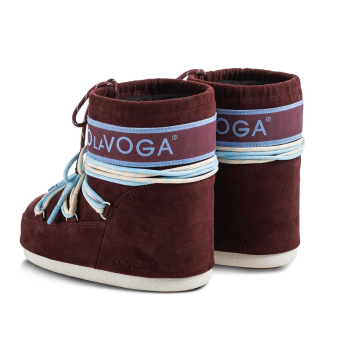 BUTY DAMSKIE ŚNIEGOWCE MOON OLAVOGA SHOES YETI BURGUND