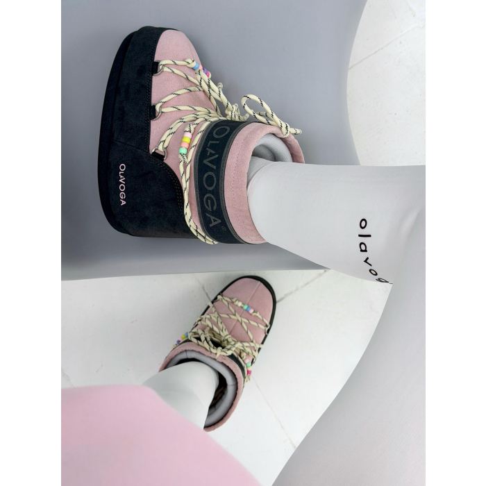 BUTY DAMSKIE ŚNIEGOWCE MOON OLAVOGA SHOES YETI GRAY
