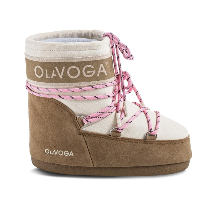 BUTY DAMSKIE ŚNIEGOWCE MOON OLAVOGA SHOES YETI BEIGE