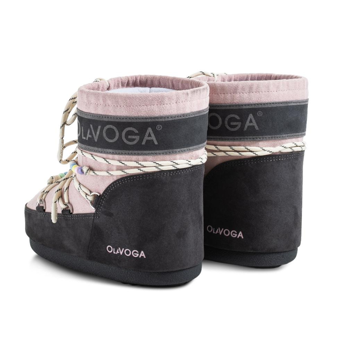 BUTY DAMSKIE ŚNIEGOWCE MOON OLAVOGA SHOES YETI GRAY