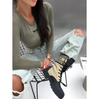 BUTY DAMSKIE WORKERY OLAVOGA SHOES LUNAR BEIGE