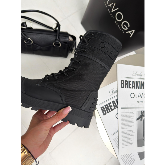 BUTY DAMSKIE WORKERY OLAVOGA SHOES LUNAR BLACK