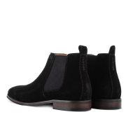 BUTY MĘSKIE SKÓRA NATURALNA OLAVOGA MEN SHOES DALLAS BLACK