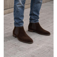 BUTY MĘSKIE SKÓRA NATURALNA OLAVOGA MEN SHOES DALLAS BROWN