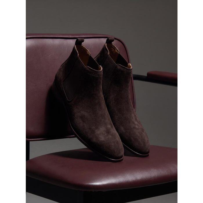 BUTY MĘSKIE SKÓRA NATURALNA OLAVOGA MEN SHOES DALLAS BROWN
