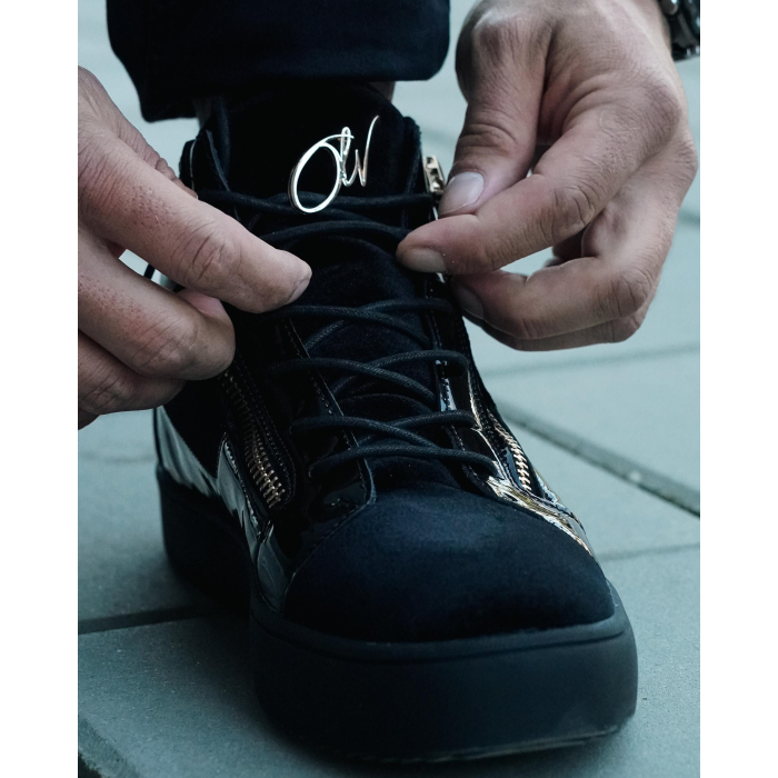 BUTY MĘSKIE SNEAKERSY OLAVOGA MEN SHOES VESPERO BLACK
