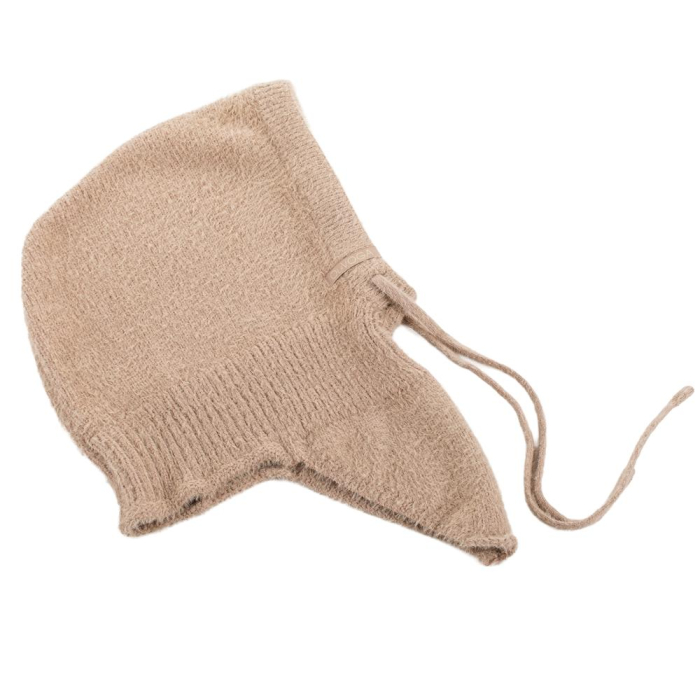 KOMINIARKA CZAPKA BALAKLAVA OLAVOGA SABINA DARK BEIGE