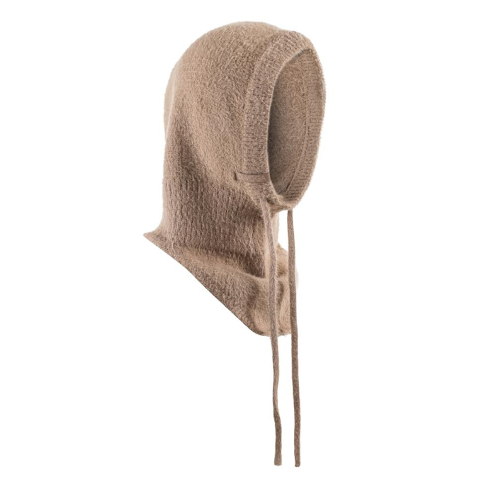 KOMINIARKA CZAPKA BALAKLAVA OLAVOGA SABINA DARK BEIGE