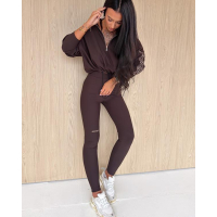 KOMPLET DAMSKI OLAVOGA ACTION BROWN