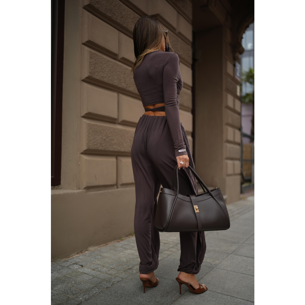 KOMPLET DAMSKI OLAVOGA ELMIRA DARK BROWN KOMPLET DAMSKI OLAVOGA ELMIRA DARK BROWN