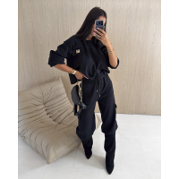 KOMPLET DAMSKI OLAVOGA MILKY BLACK