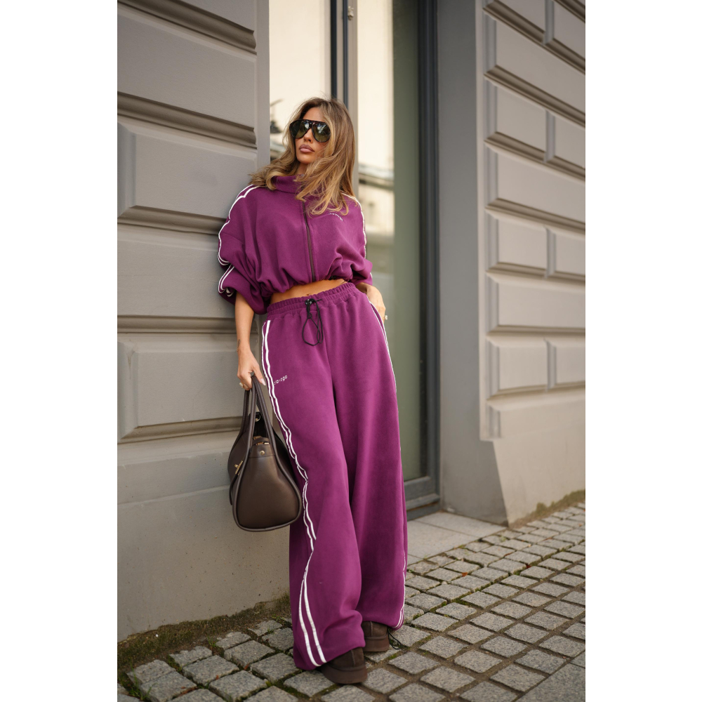KOMPLET DAMSKI POLAROWY OLAVOGA STREETY PLUM KOMPLET DAMSKI POLAROWY OLAVOGA STREETY PLUM