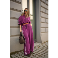 KOMPLET DAMSKI POLAROWY OLAVOGA STREETY PLUM