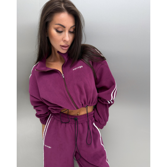 KOMPLET DAMSKI POLAROWY OLAVOGA STREETY PLUM