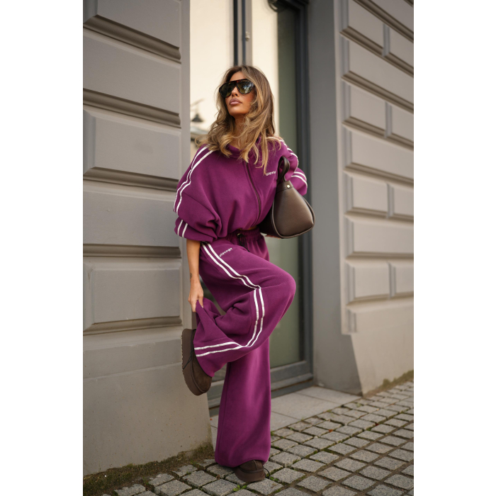 KOMPLET DAMSKI POLAROWY OLAVOGA STREETY PLUM