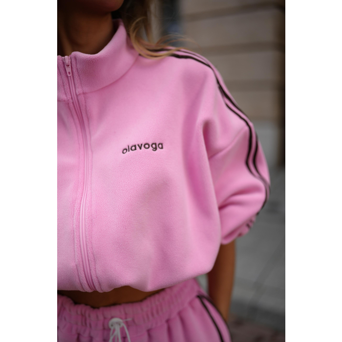 KOMPLET DAMSKI POLAROWY OLAVOGA STREETY PINK