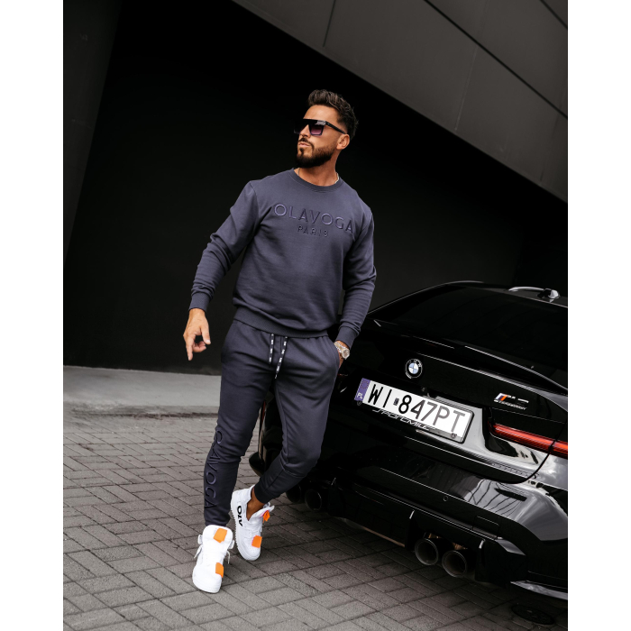 KOMPLET DRES MĘSKI OLAVOGA MEN KABEZA NAVY BLUE