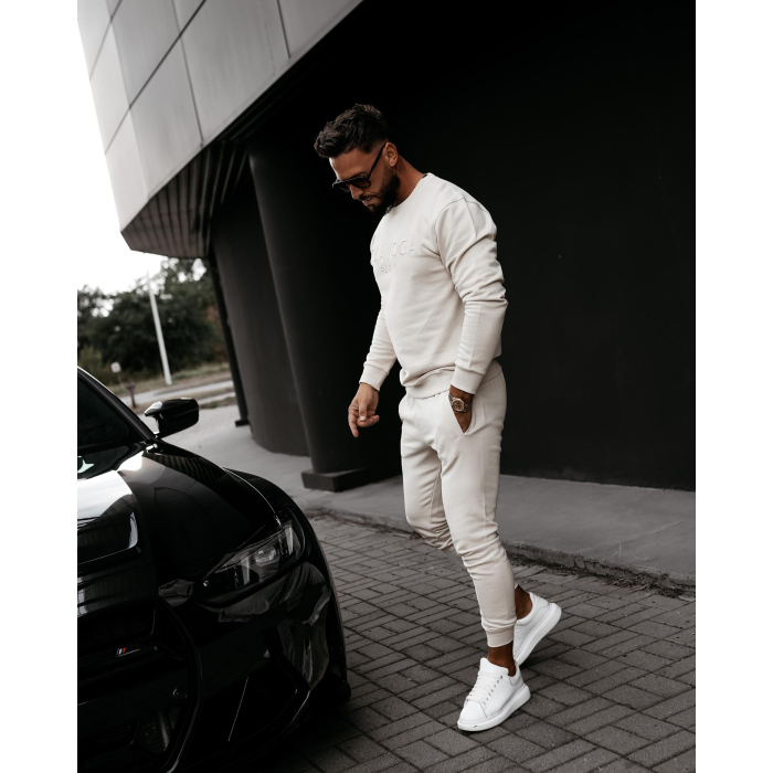 KOMPLET DRES MĘSKI OLAVOGA MEN KABEZA BEIGE