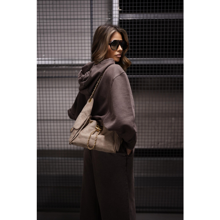 KOMPLET DRES OLAVOGA MERGI BROWN