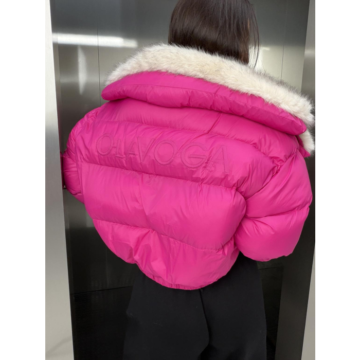 KURTKA DAMSKA BOMBERKA OLAVOGA BOBI PINK
