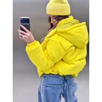 KURTKA DAMSKA BOMBERKA OLAVOGA OROYUAL YELLOW