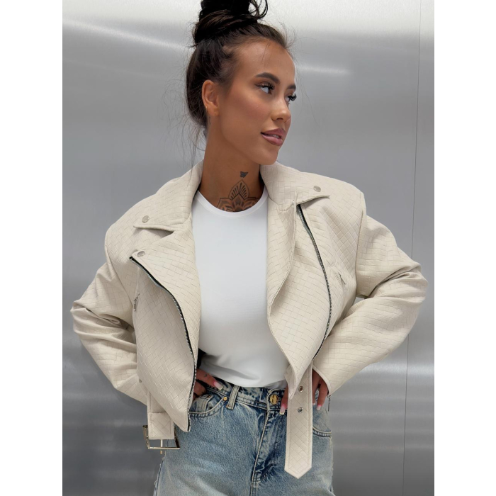 KURTKA KATANA RAMONESKA PLECIONA OLAVOGA MARELIA BEIGE