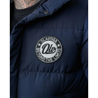 KURTKA MĘSKA PIKOWANA OVERSIZE OLAVOGA MEN EVLILD NAVY BLUE