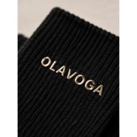 SKARPETKI DAMSKIE DŁUGIE OLAVOGA AVILA BLACK