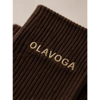 SKARPETKI DAMSKIE DŁUGIE OLAVOGA AVILA BROWN