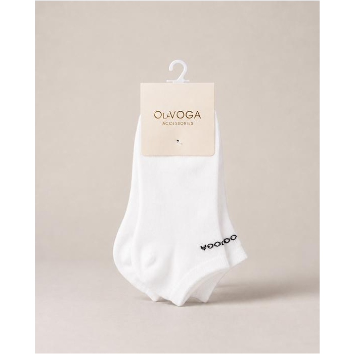 SKARPETKI WOMAN SOCKS STOPKI 3-PAK OLAVOGA VALLORO ECRU