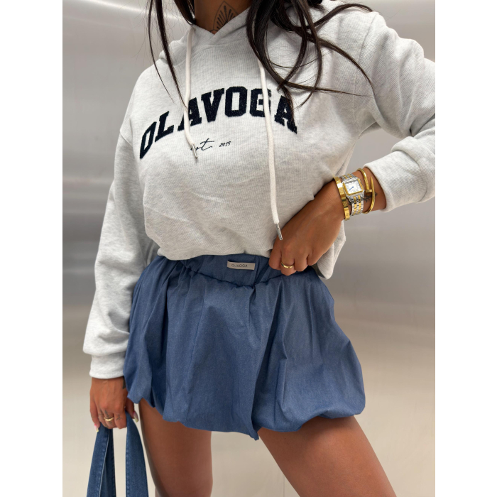 SPÓDNICO-SPODENKI OLAVOGA CAMISA JEANS