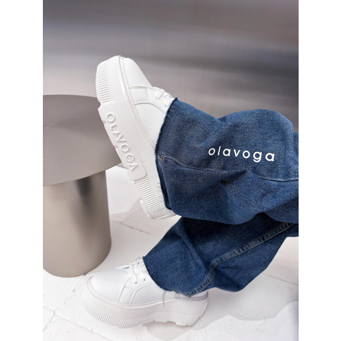 SPODNIE JEANSOWE DENIM OLAVOGA CYNTE DARK JEANS
