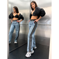 SPODNIE JEANSOWE DENIM OLAVOGA PEARL BLUE
