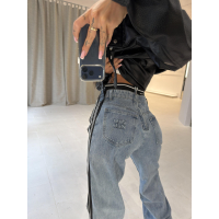 SPODNIE JEANSOWE DENIM OLAVOGA PEARL BLUE