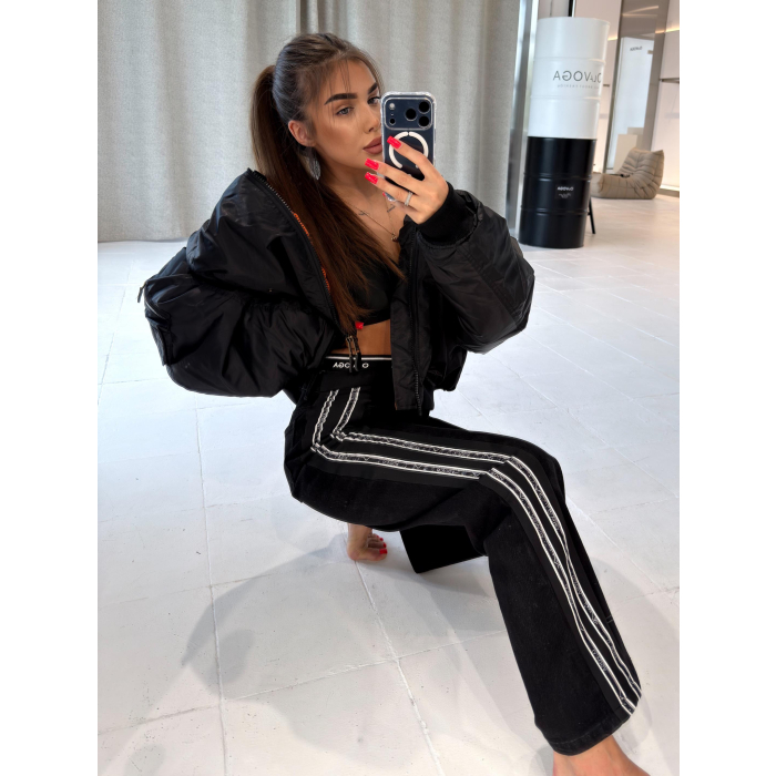 SPODNIE JEANSOWE DENIM OLAVOGA PEARL BLACK