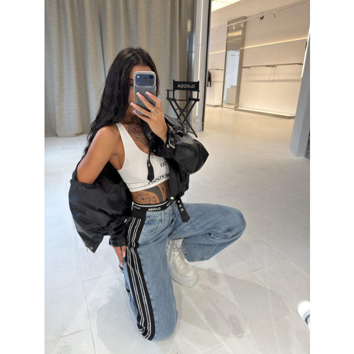 SPODNIE JEANSOWE DENIM OLAVOGA PEARL BLUE