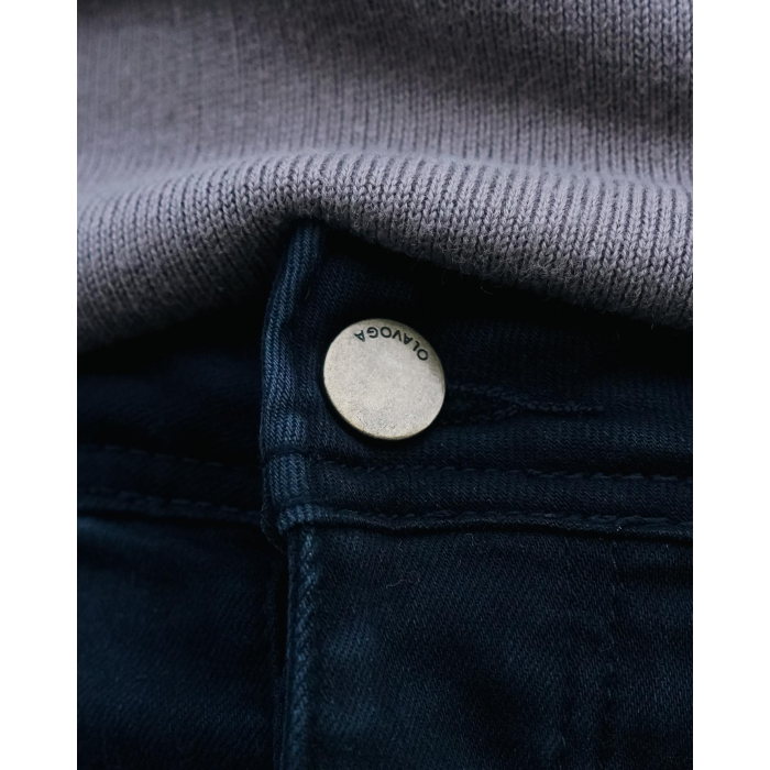SPODNIE JEANSOWE MĘSKIE DENIM OLAVOGA MEN CORE BLACK