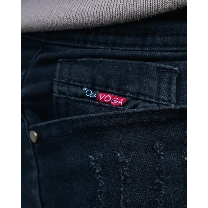 SPODNIE JEANSOWE MĘSKIE DENIM OLAVOGA MEN CORE BLACK