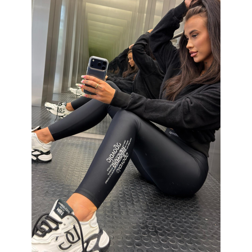 SPODNIE LEGGINSY OLAVOGA GRIOS BLACK