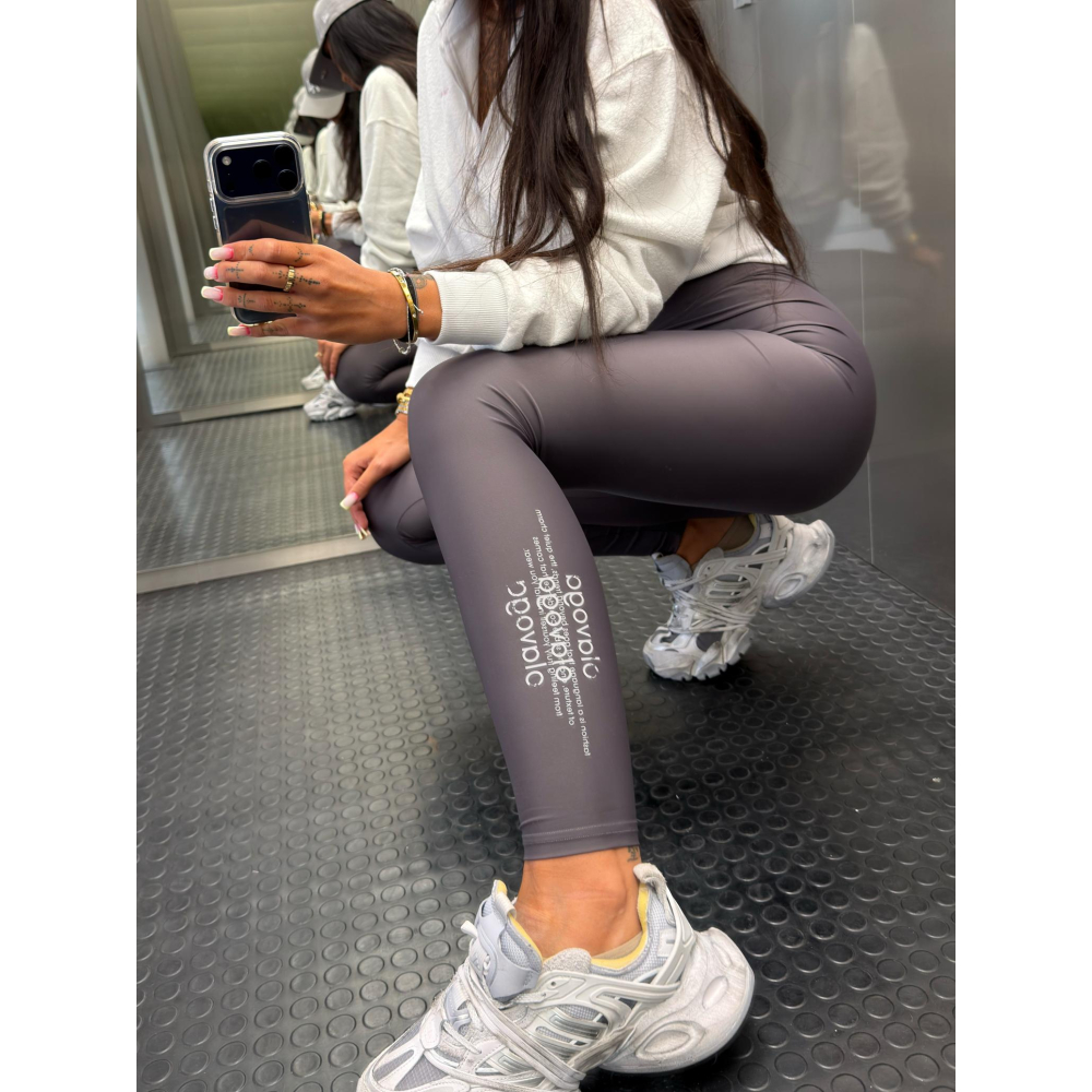 SPODNIE LEGGINSY OLAVOGA GRIOS GRAFIT
