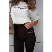 SPODNIE LEGGINSY OLAVOGA LUXORA BROWN