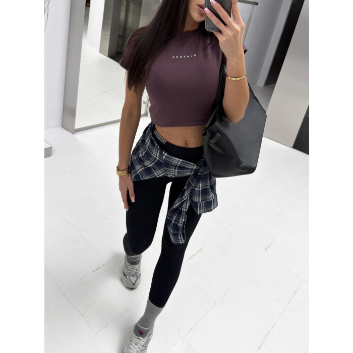 SPODNIE LEGGINSY OLAVOGA MENEKO BLACK