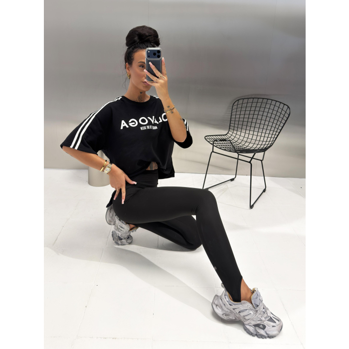 SPODNIE LEGGINSY OLAVOGA PRESSURE BLACK