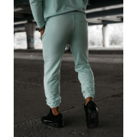 SPODNIE MĘSKIE DRESOWE BAWEŁNIANE OLAVOGA MEN LEOTO PANTS MINT