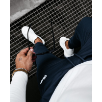 SPODNIE MĘSKIE DRESOWE OLAVOGA MEN LOCKERY NAVY BLUE