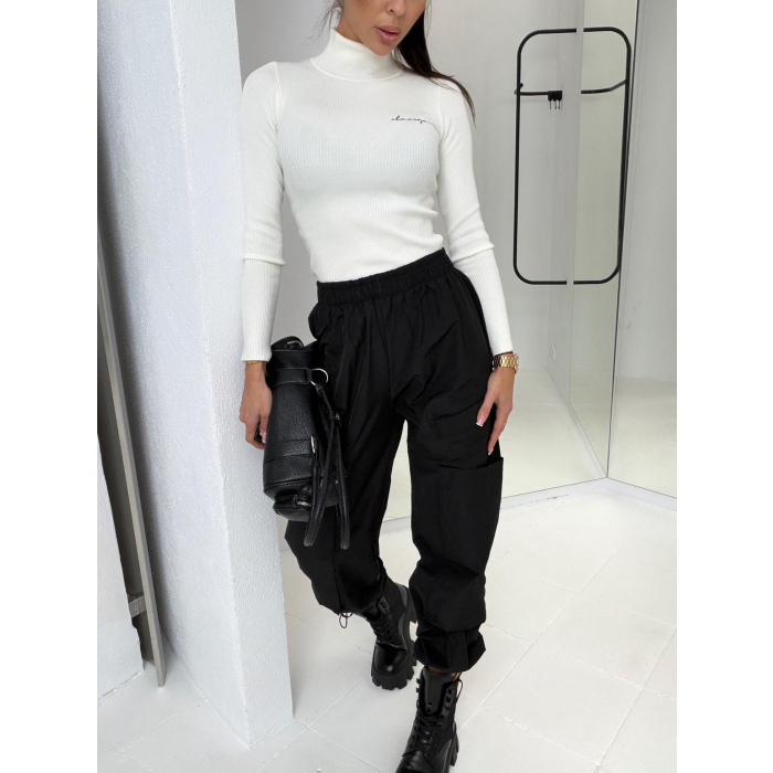 SPODNIE OLAVOGA ARTIFICIAL BLACK