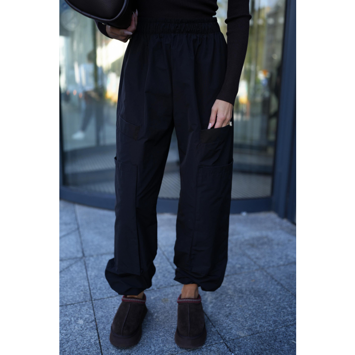 SPODNIE OLAVOGA ARTIFICIAL BLACK