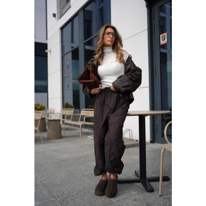 SPODNIE OLAVOGA ARTIFICIAL BROWN