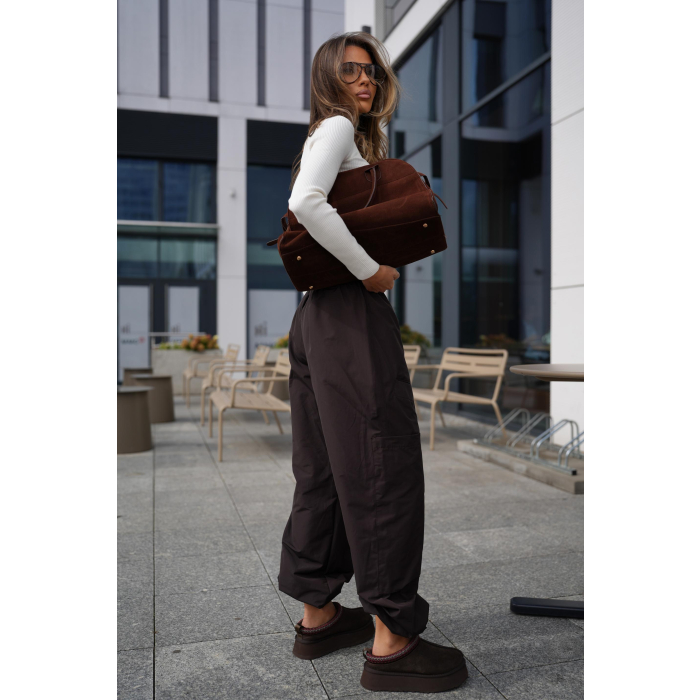 SPODNIE OLAVOGA ARTIFICIAL BROWN