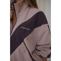 BLUZA DAMSKA OLAVOGA VOID CAPUCCINO-BROWN